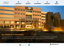 Tablet Screenshot of agspanos.com